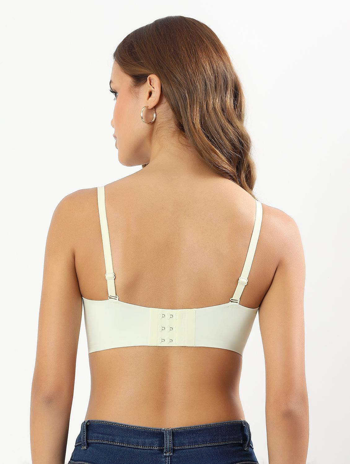 women solid non wired tube bra - 22034454 - Standard Image - 4