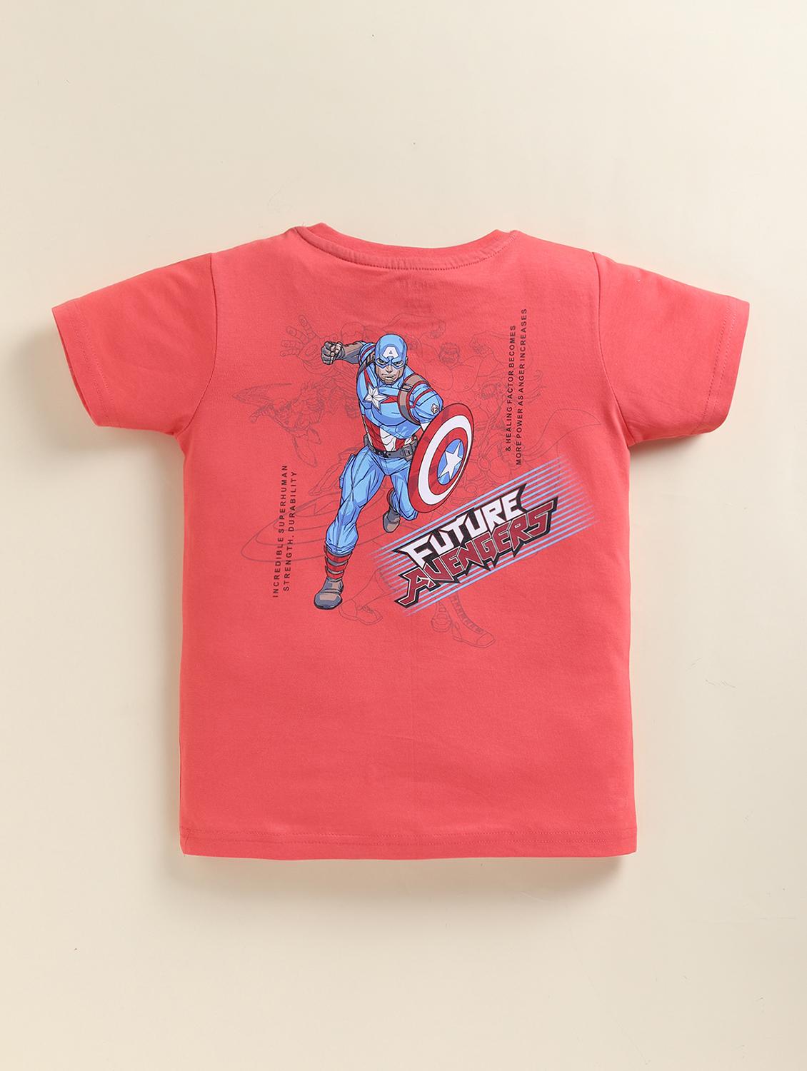kids printed short sleeve regular fit t-shirt - 22034552 - Standard Image - 1