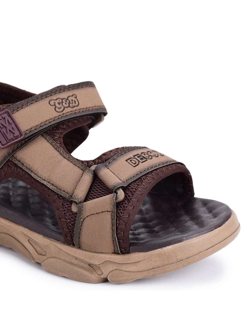 kids solid back strap floaters - 22034559 -  Standard Image - 4