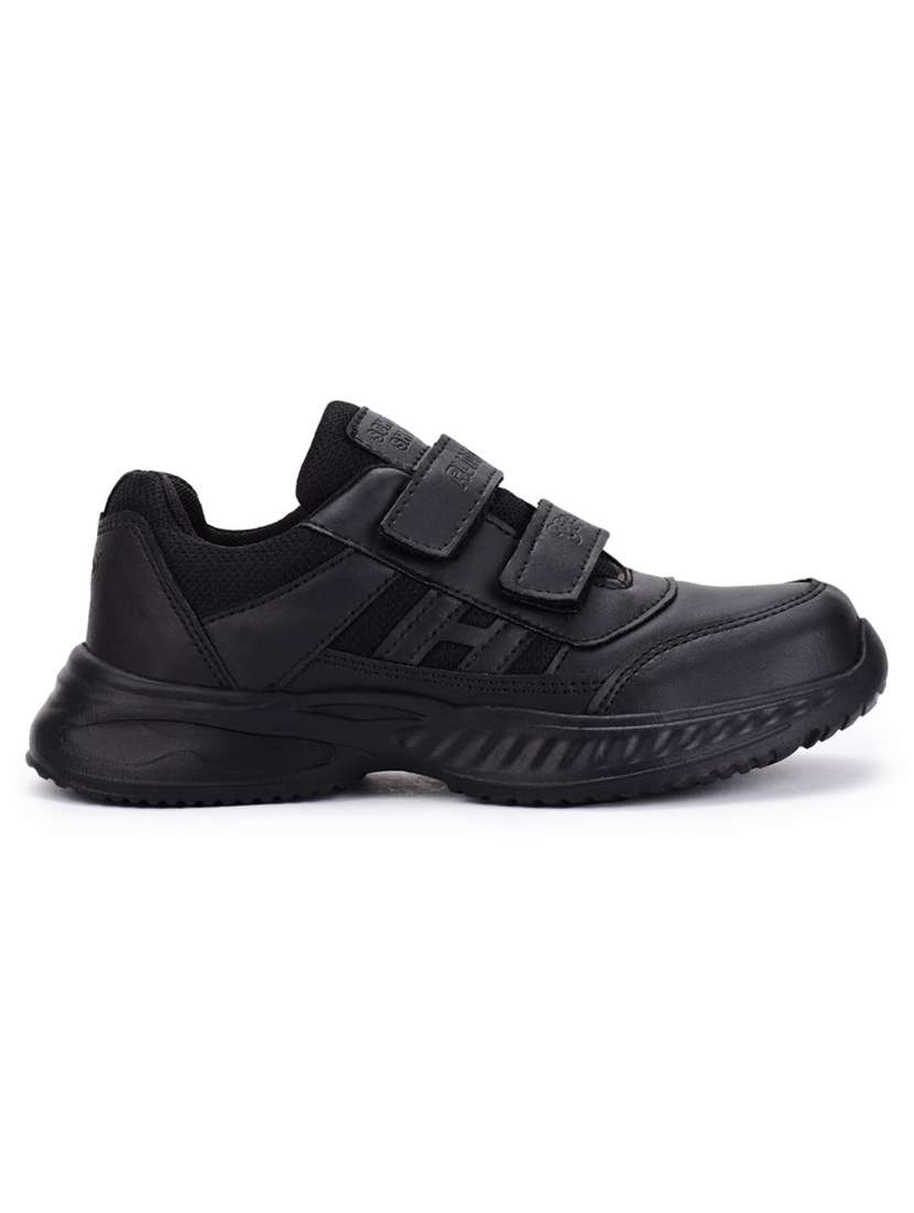 boys solid velcro uniform shoes - 22034565 -  Standard Image - 1