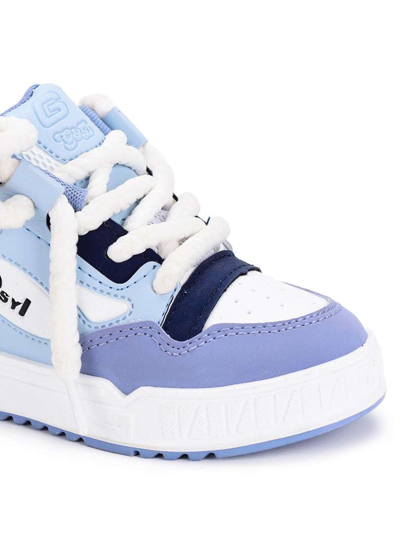 boys color blocked lace up sneaker - 22034567 -  Standard Image - 4