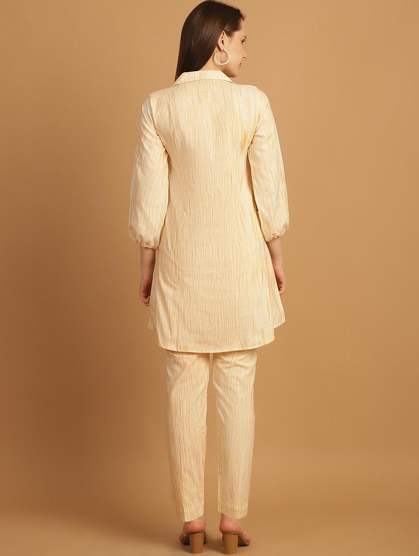 women printed shirt and trouser co-ord set - 22034573 - Standard Image - 4