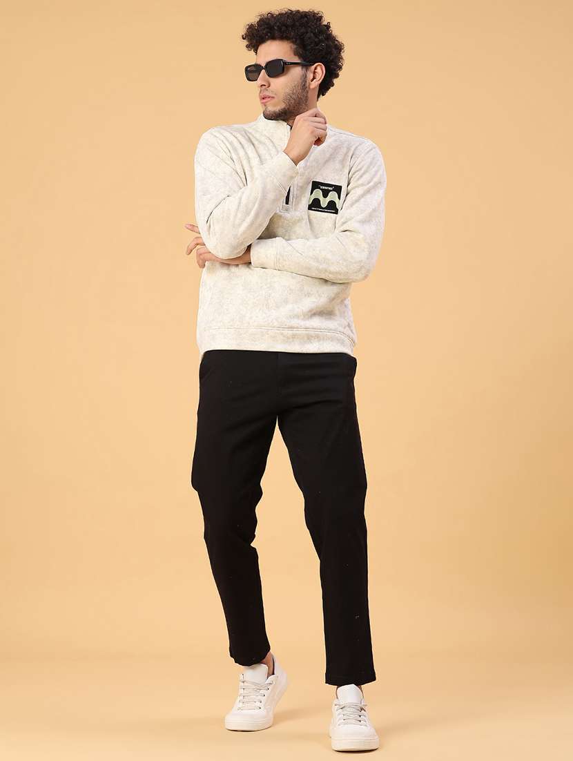 men printed long sleeve sweatshirt - 22035057 -  Standard Image - 4