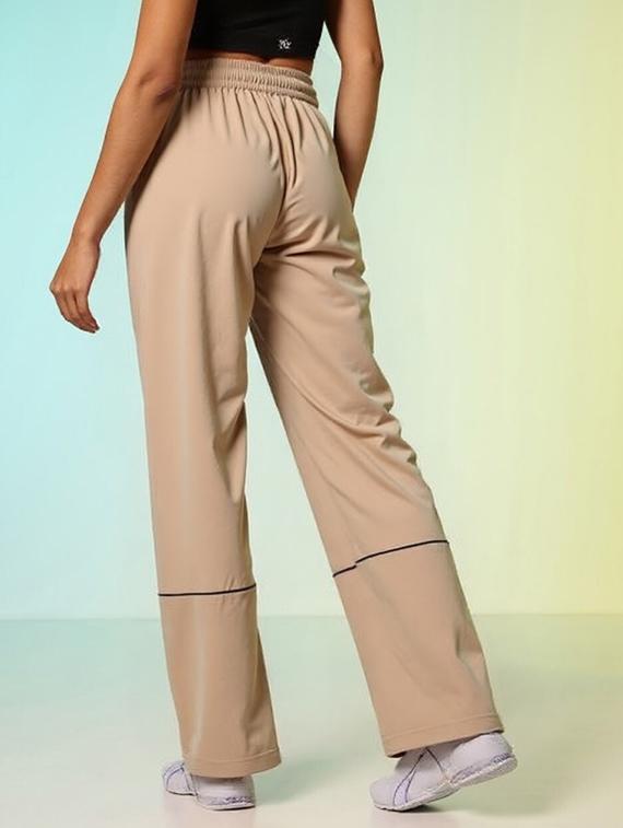 women solid mid rise parachute pants - 22035178 -  Standard Image - 1
