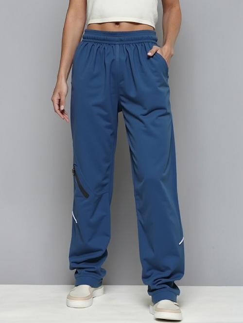 women solid mid rise parachute pants - 22035194 - Standard Image - 0
