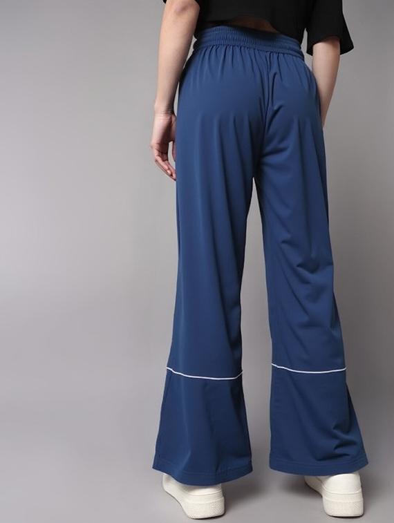 women solid mid rise parachute pants - 22035202 - Standard Image - 1
