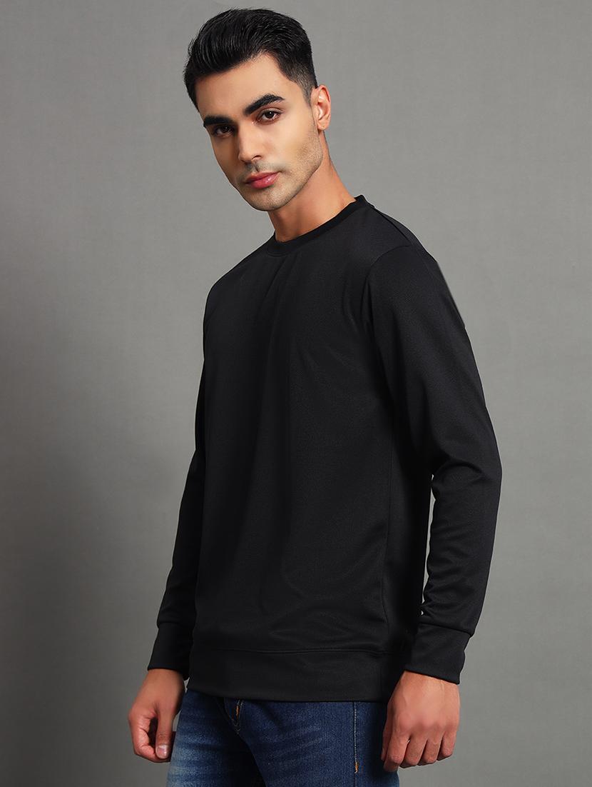 men solid long sleeve sweatshirt - 22035260 - Standard Image - 1