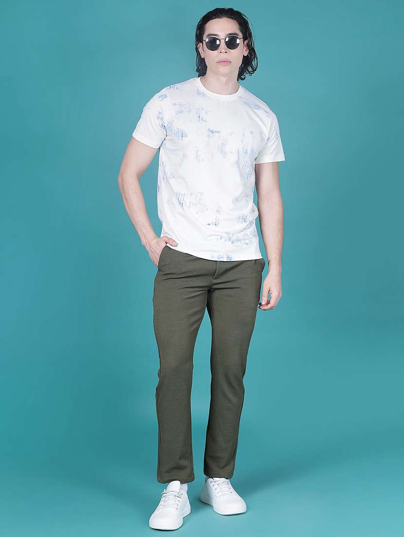 men front print short sleeve regular fit t-shirt - 22035928 -  Standard Image - 4