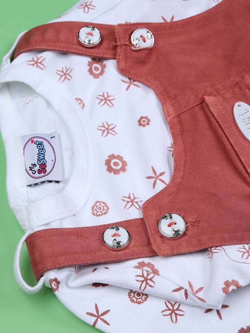 girls printed round neck full length set - 22036008 -  Standard Image - 4