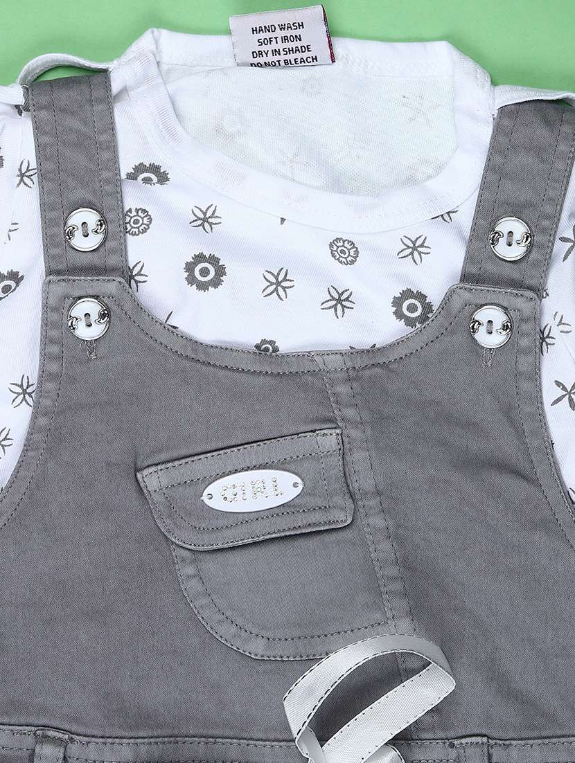 girls printed round neck full length set - 22036009 -  Standard Image - 4