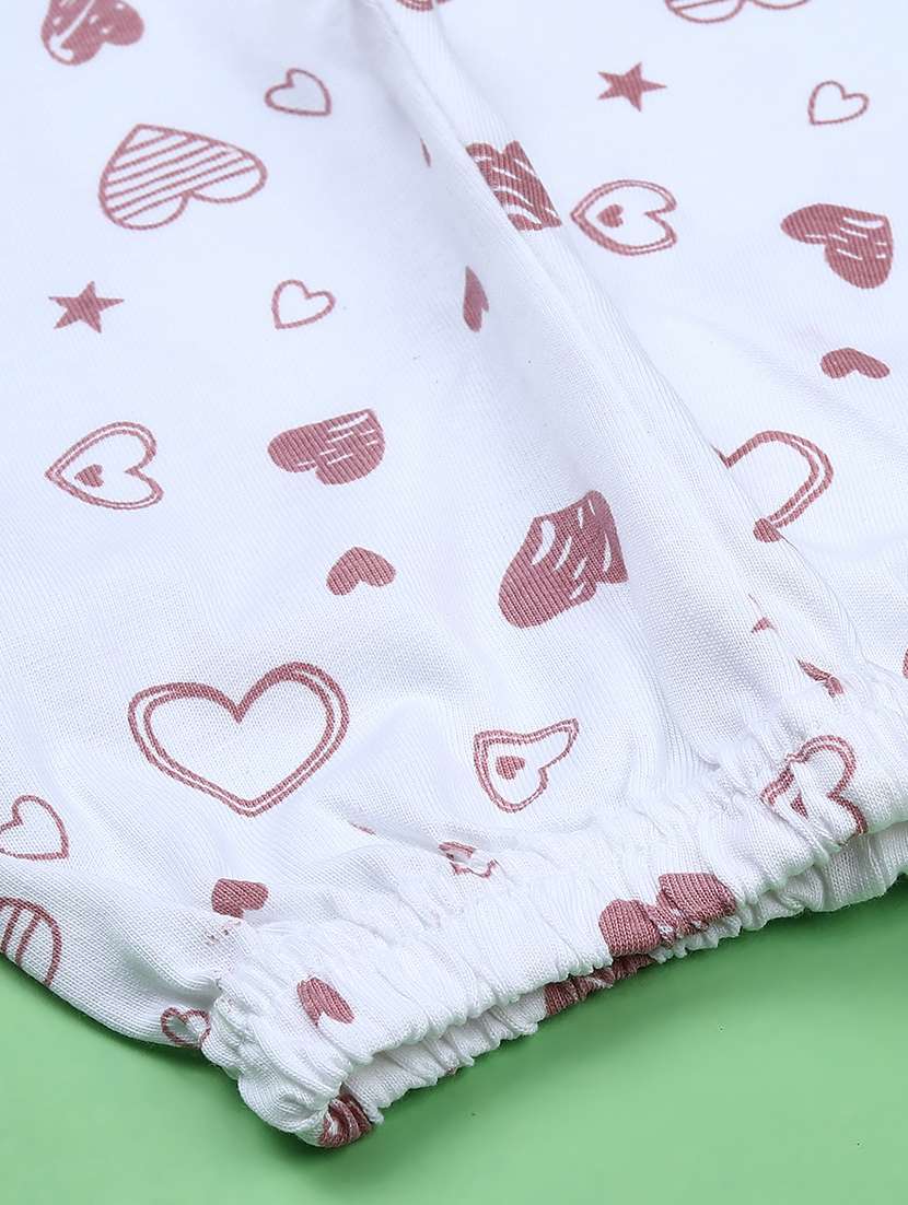 girls printed round neck full length set - 22036011 -  Standard Image - 4