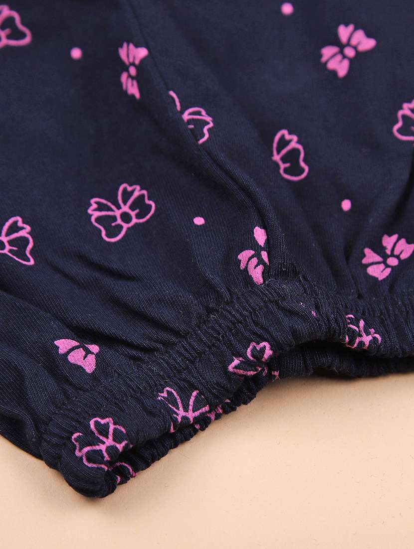 Girls Printed Round Neck Full Length Set - 22036029 -  Standard Image - 6