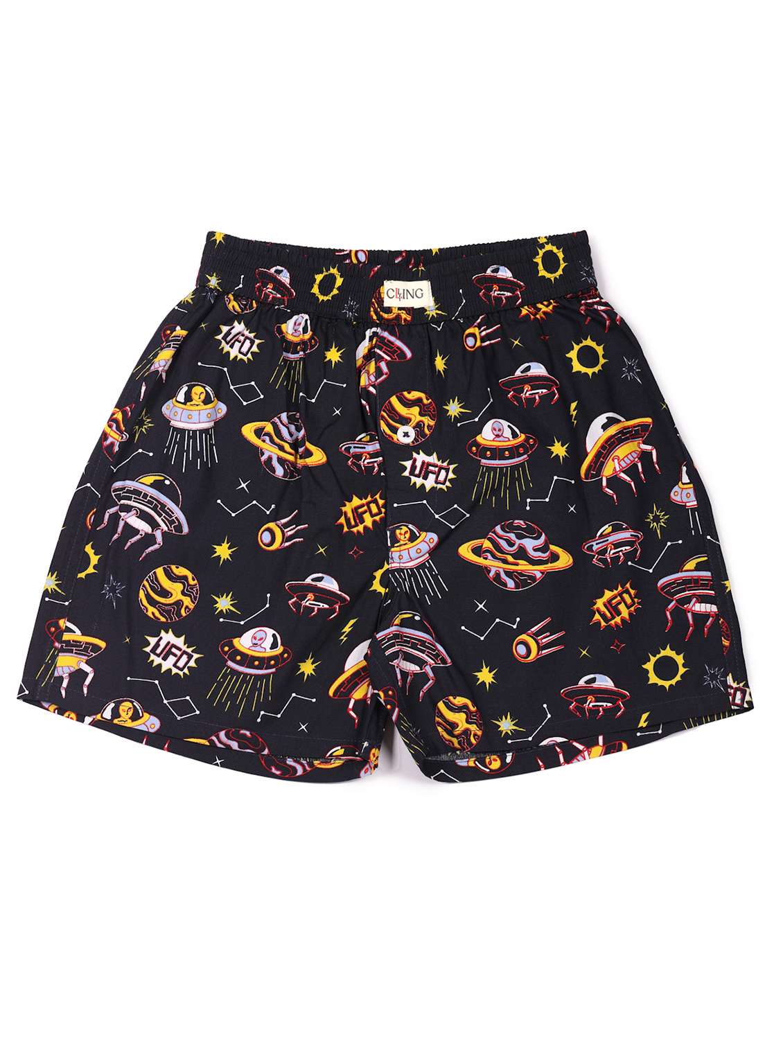 boys pack of 2 printed mid rise regular fit boxer - 22036564 -  Standard Image - 1