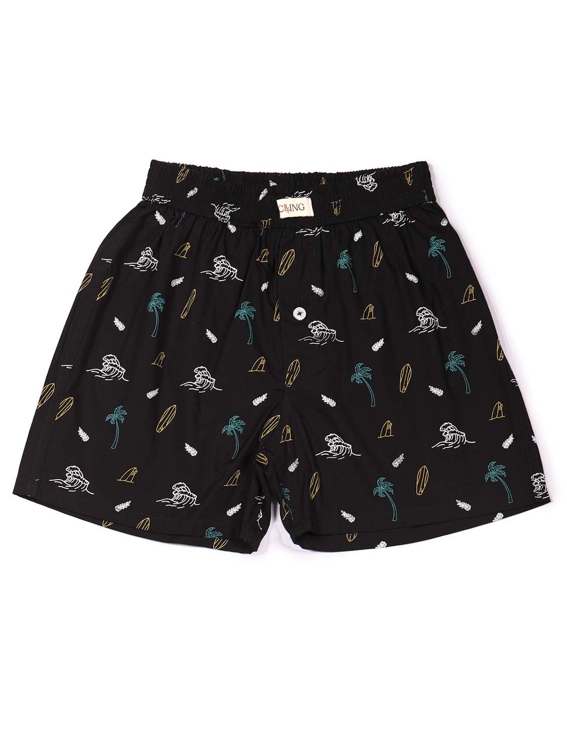 boys pack of 2 printed mid rise regular fit boxer - 22036565 -  Standard Image - 1