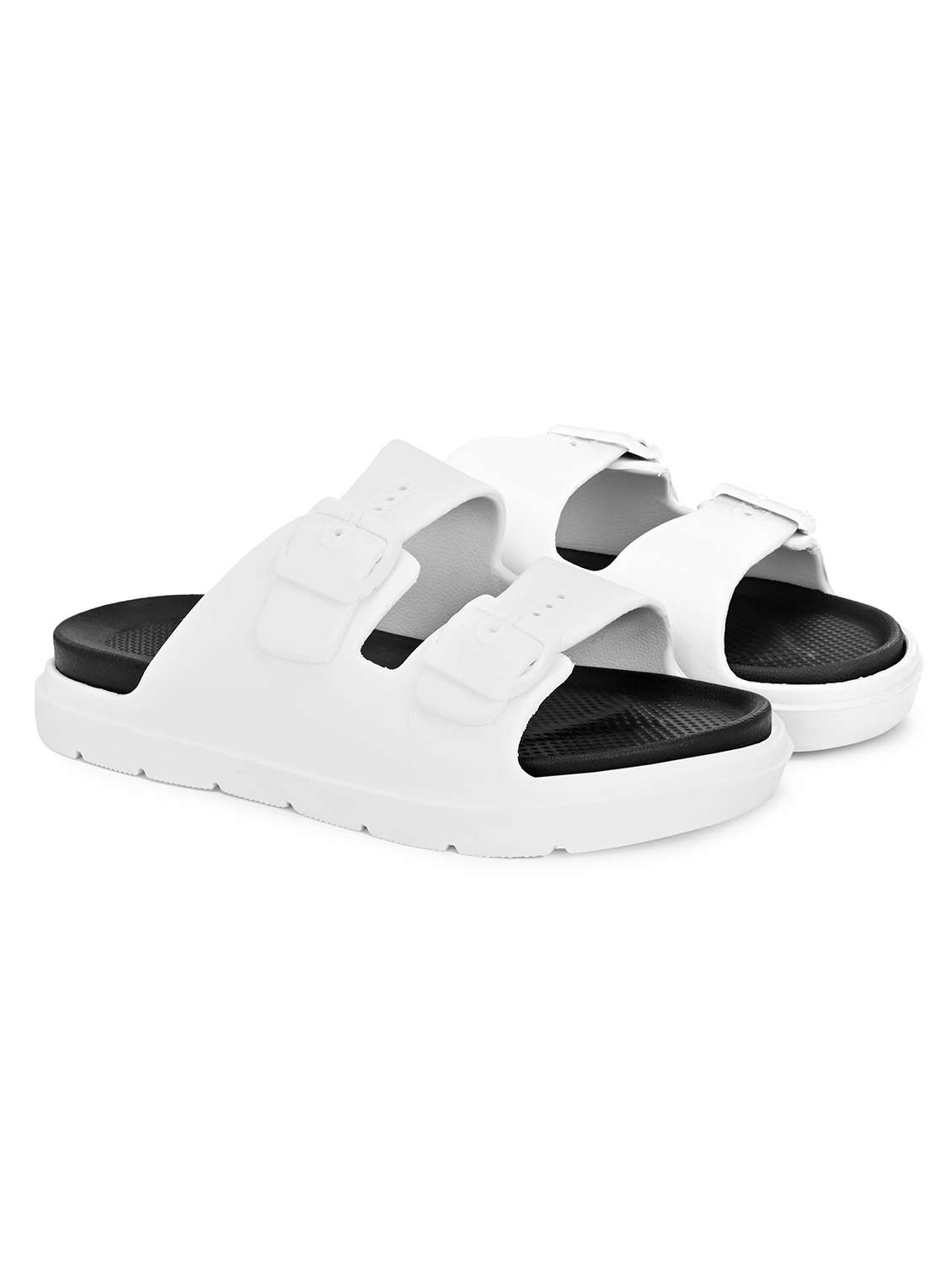 men white slip on sandal - 22036915 -  Standard Image - 1