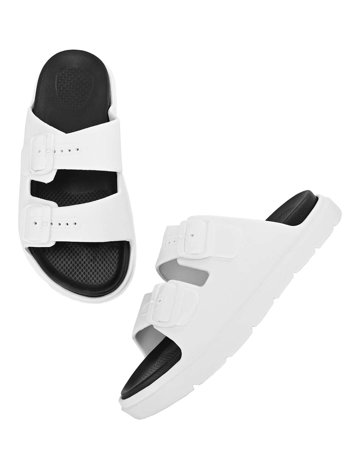men white slip on sandal - 22036915 -  Standard Image - 4