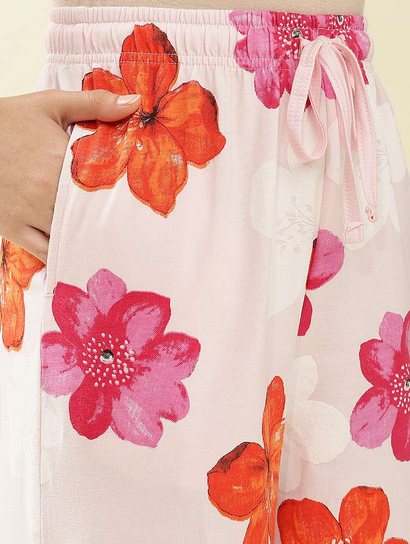 girls printed nightwear pyjama set - 22036963 -  Standard Image - 4