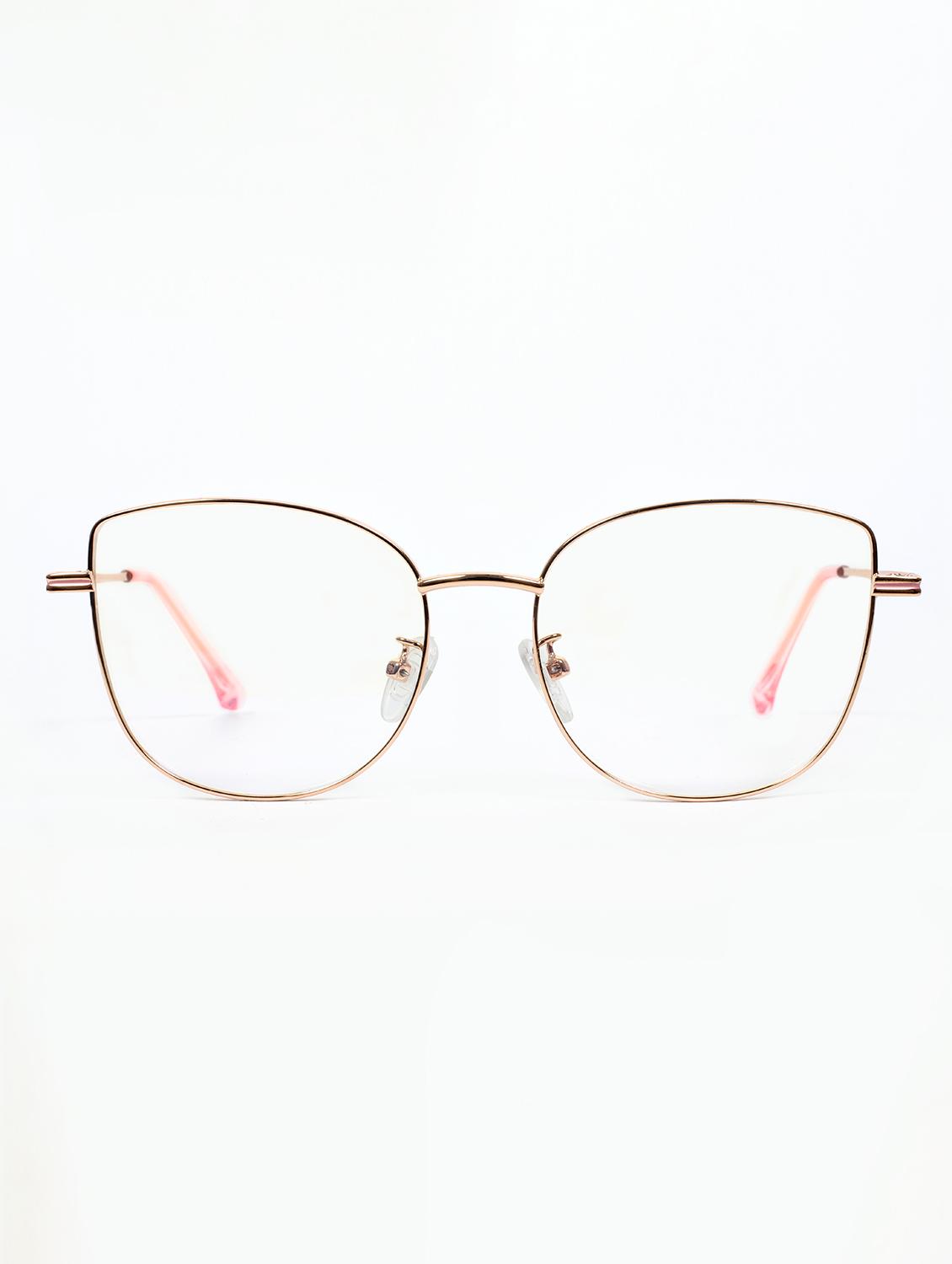 cat eye pink women spectacles - 22037064 - Standard Image - 1