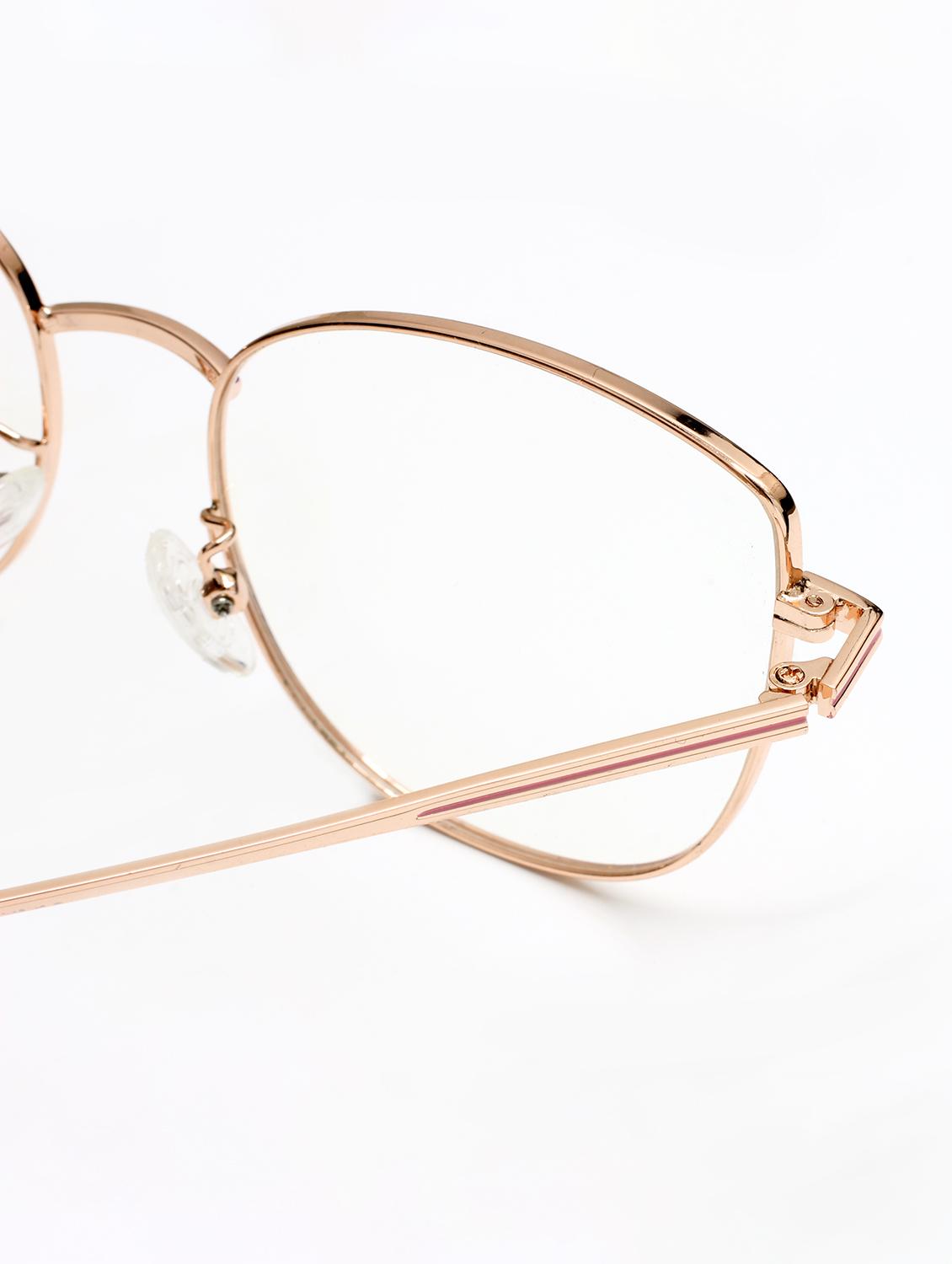 cat eye pink women spectacles - 22037064 - Standard Image - 4