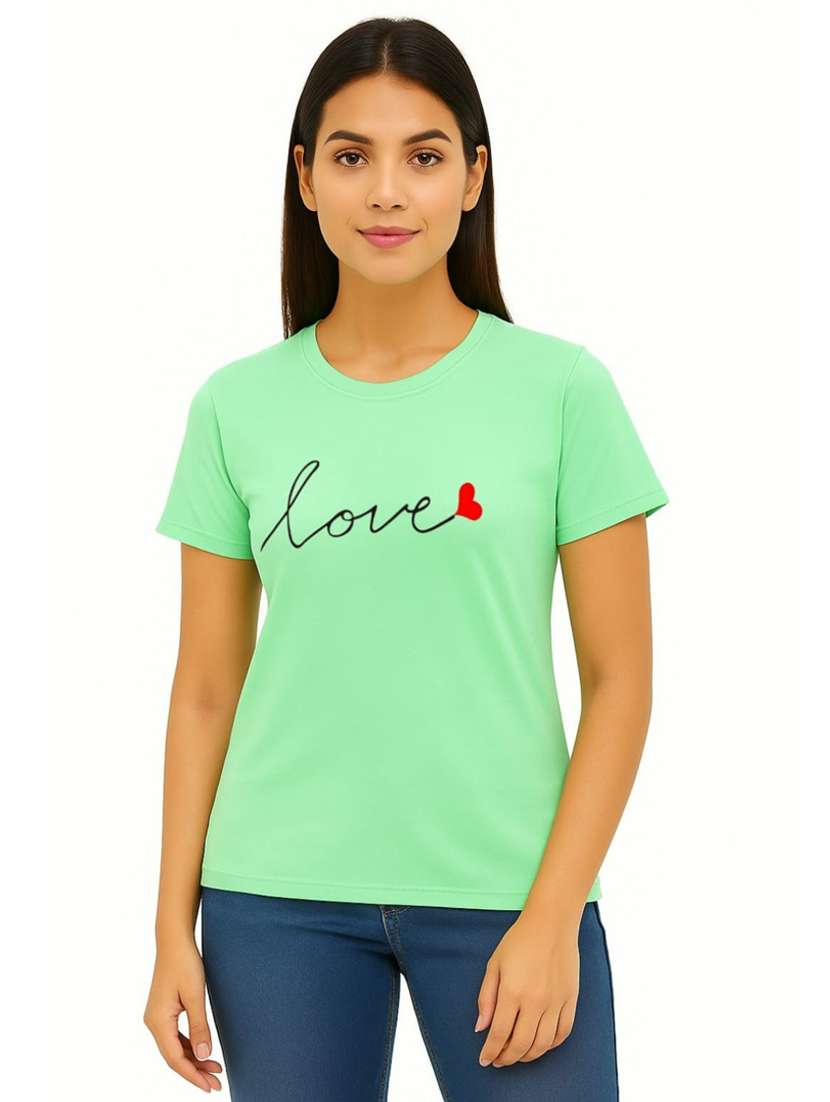 women pack of 2 printed short sleeves t-shirt - 22037807 -  Standard Image - 1