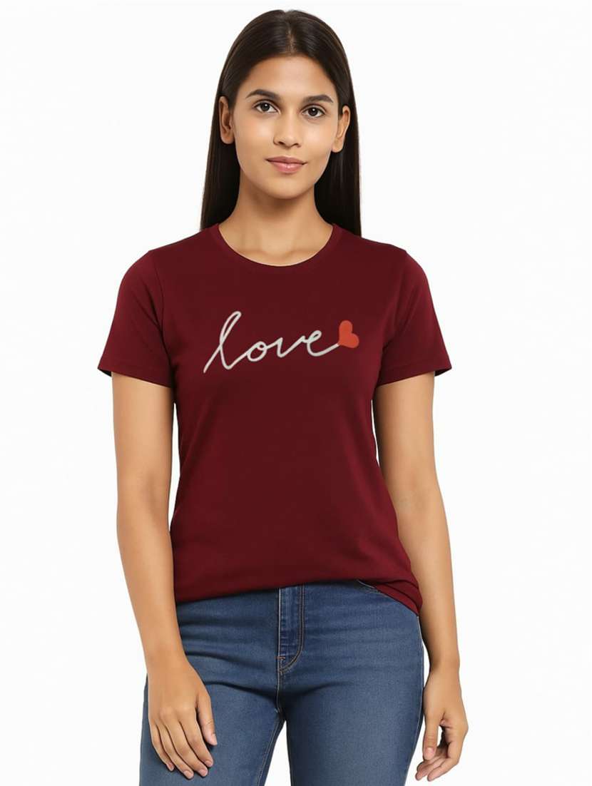 women pack of 2 printed short sleeves t-shirt - 22037812 -  Standard Image - 1