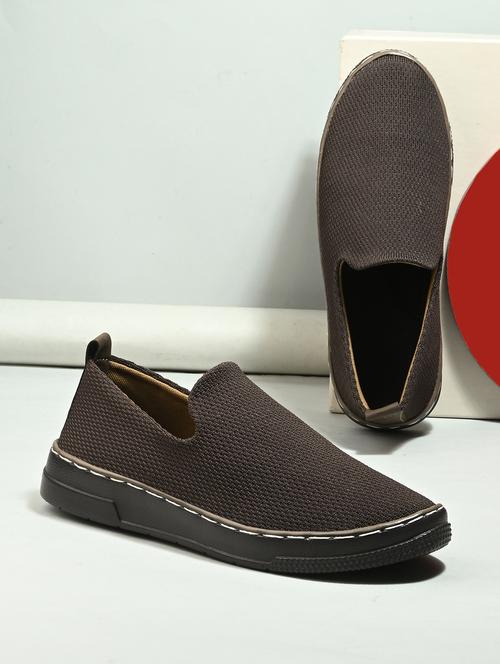 men brown slip on loafer - 22037843 - Standard Image - 0