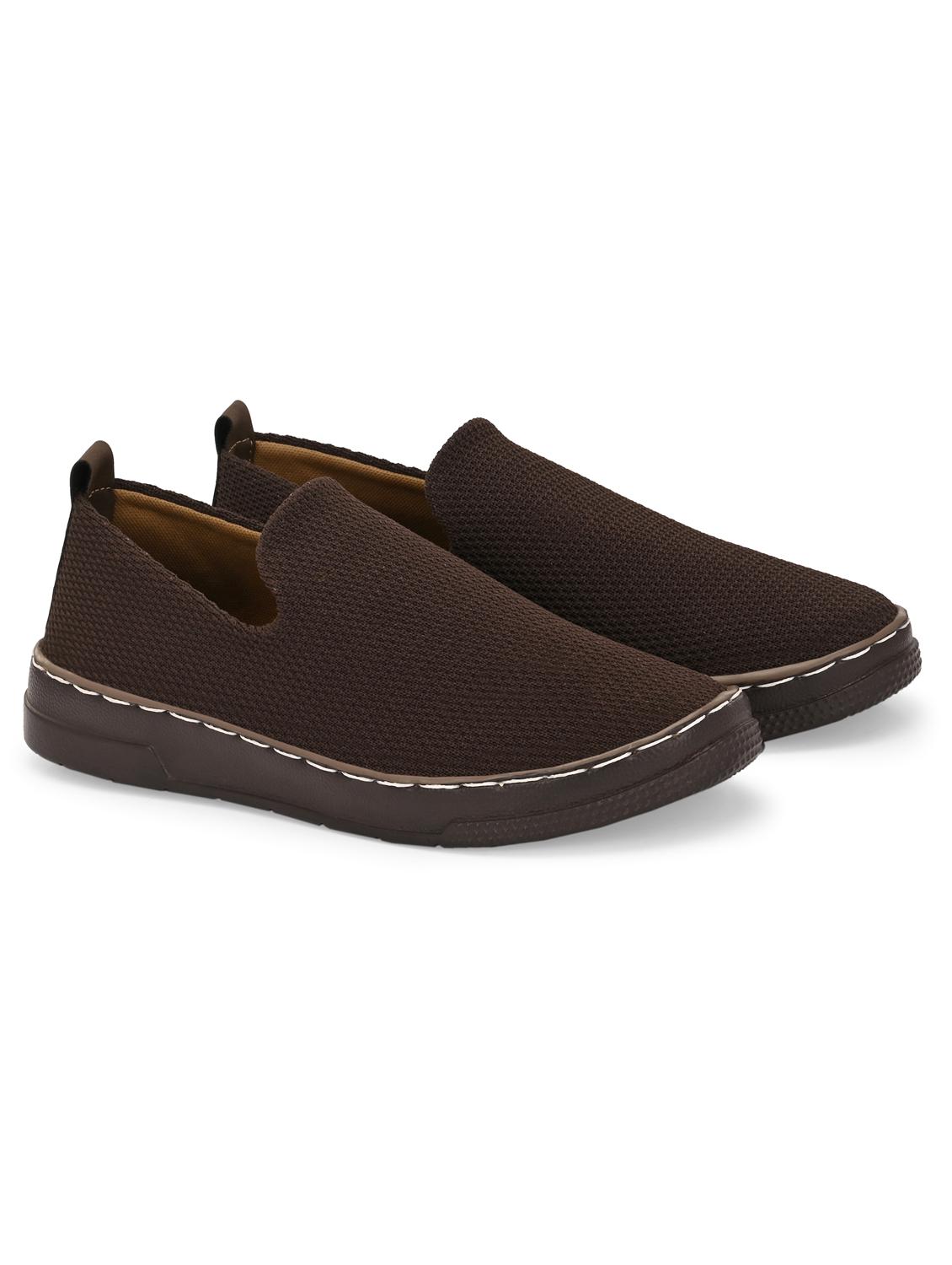 men brown slip on loafer - 22037843 -  Standard Image - 1