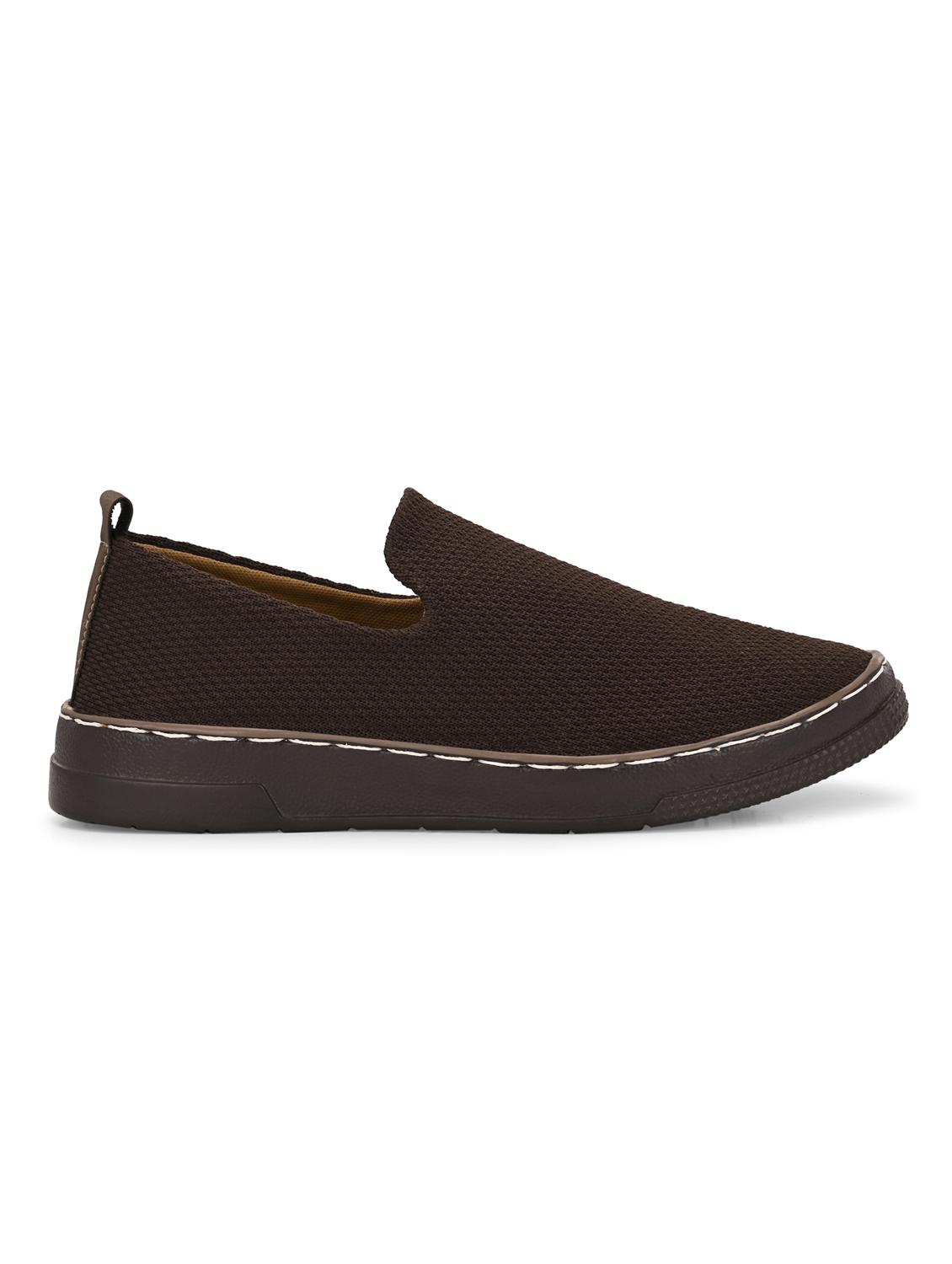 men brown slip on loafer - 22037843 - Standard Image - 4