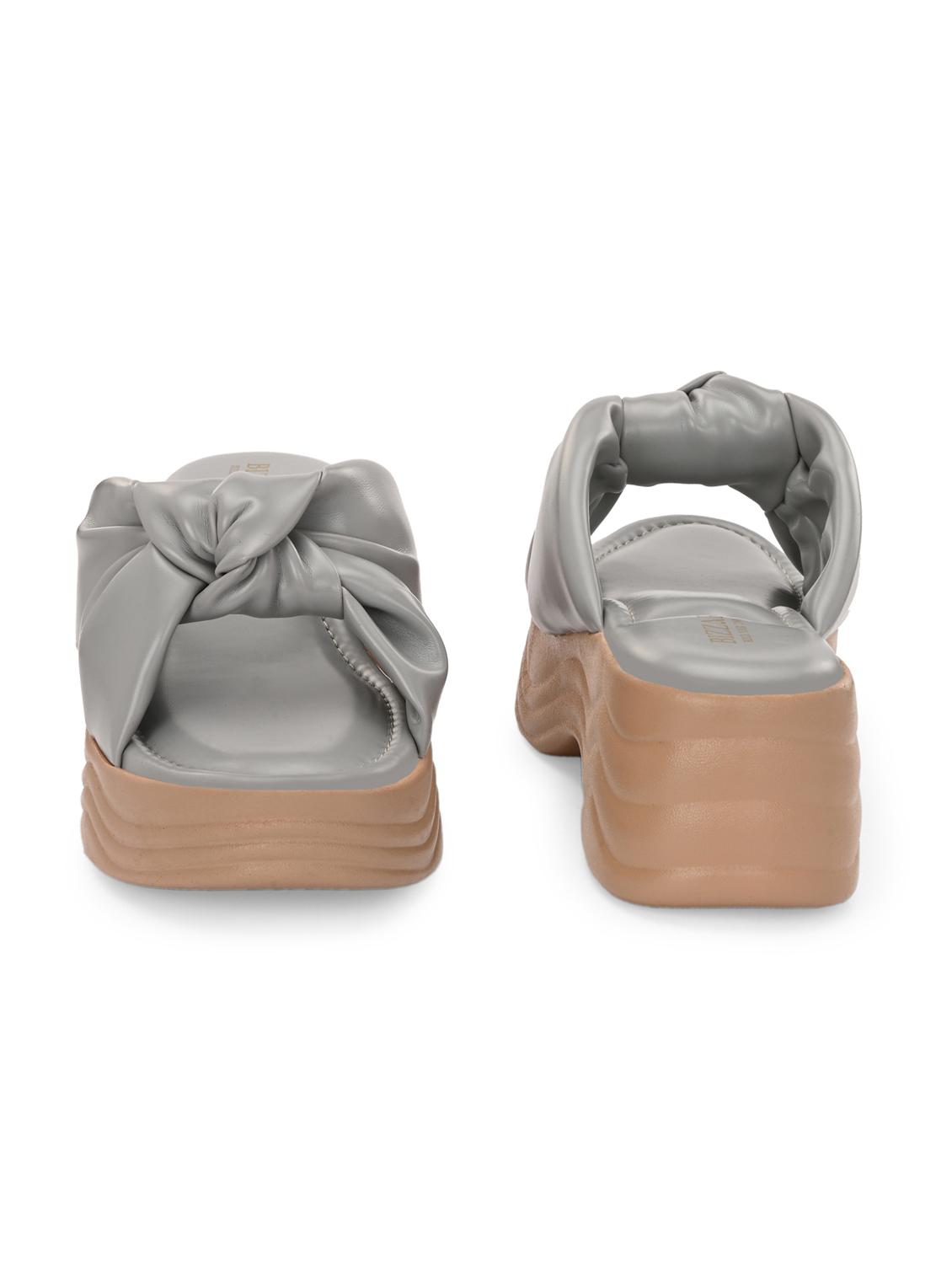 women grey slip on wedge - 22037844 - Standard Image - 4
