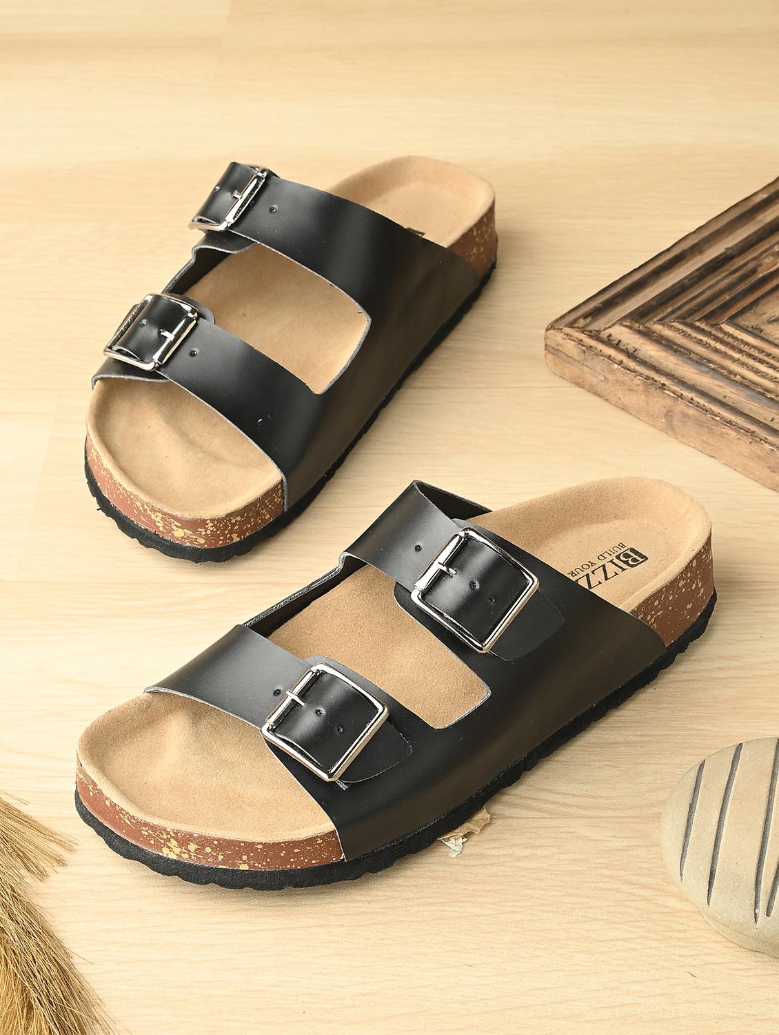 women black slip on sandal - 22037851 -  Zoom Image - 0