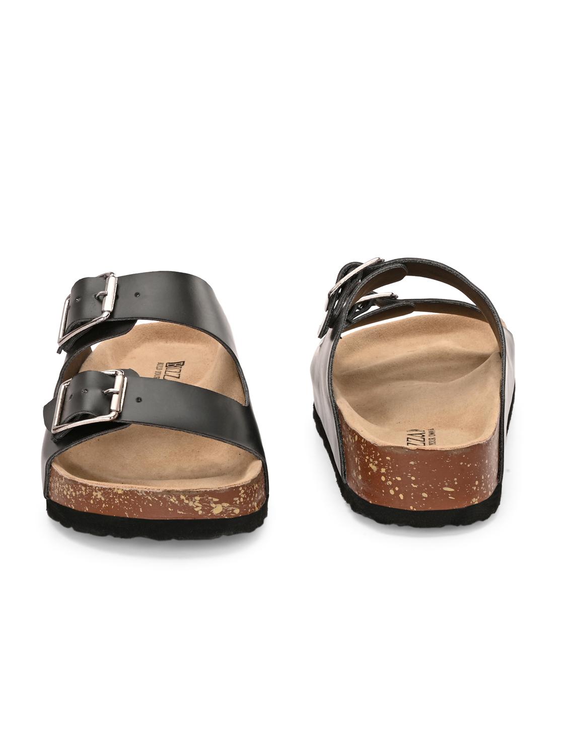 women black slip on sandal - 22037851 - Standard Image - 4