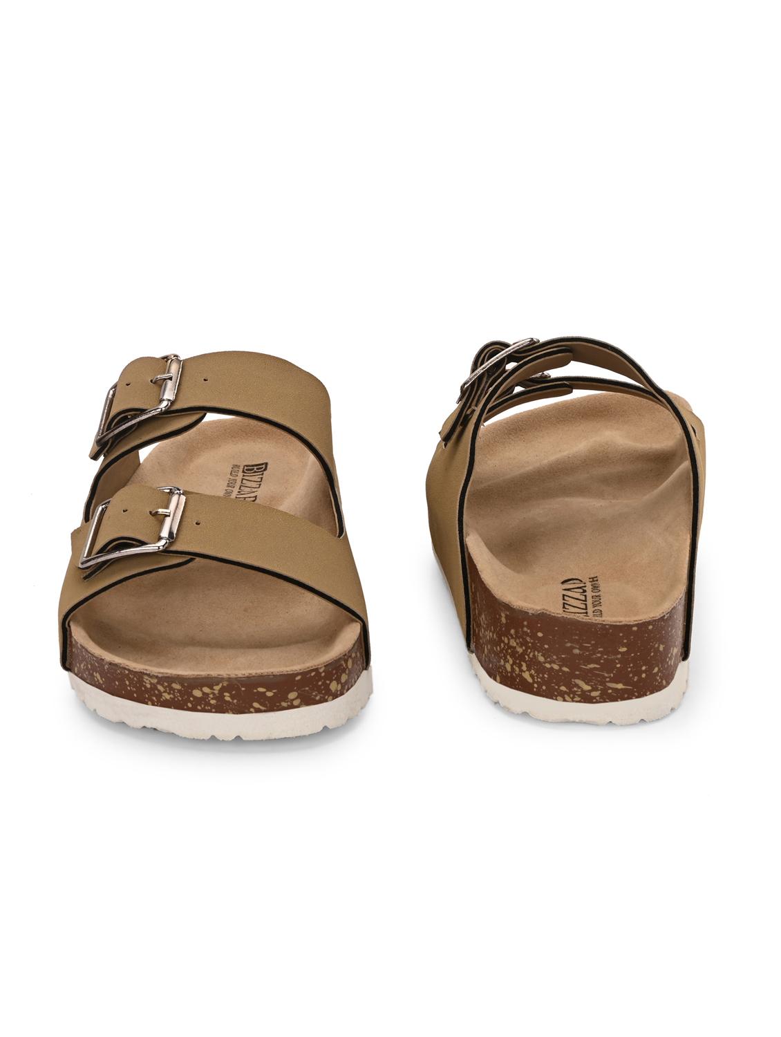 women beige slip on sandal - 22037854 - Standard Image - 4