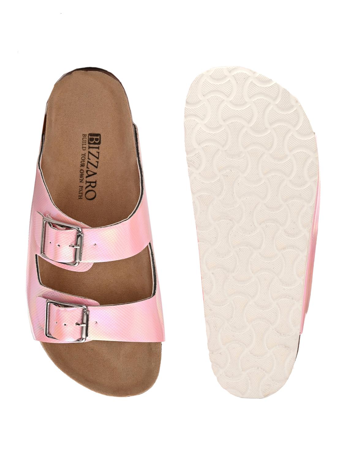 women pink slip on sandal - 22037857 - Standard Image - 4