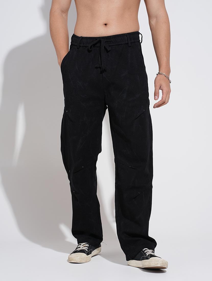 men solid mid rise straight fit jean - 22037900 - Standard Image - 1