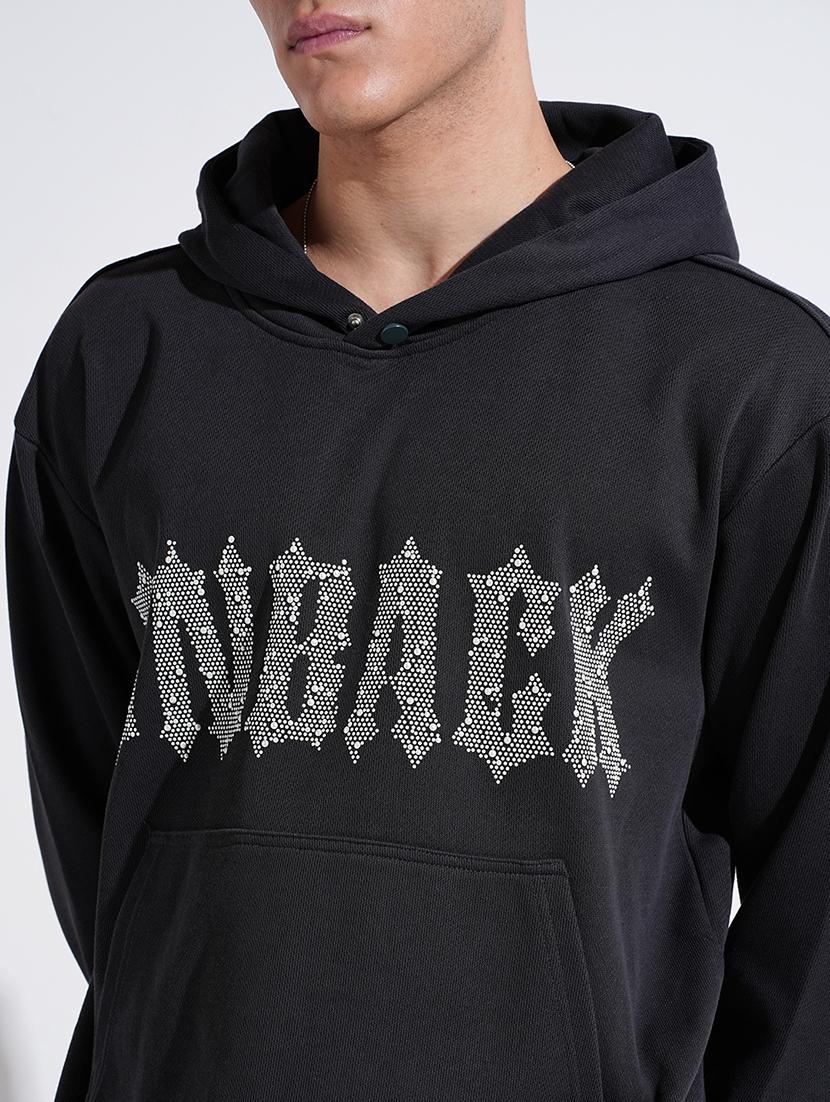 men printed long sleeve hooded sweatshirt - 22037919 - Standard Image - 4