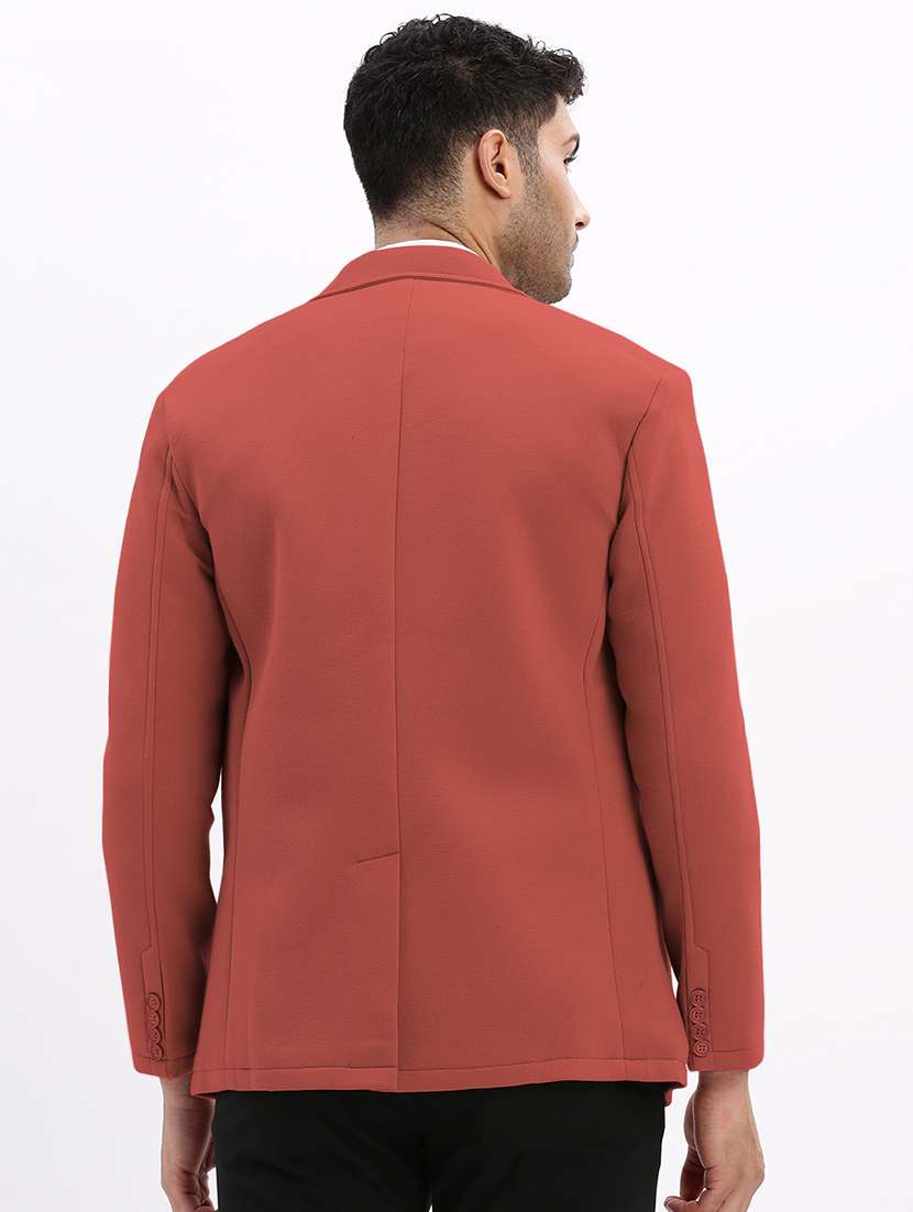 men solid long sleeve single breasted blazer - 22037949 -  Standard Image - 4