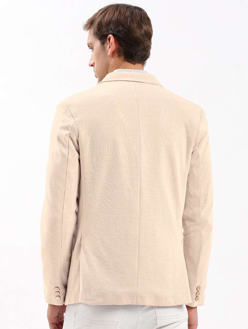 men solid long sleeve single breasted blazer - 22037956 -  Standard Image - 6
