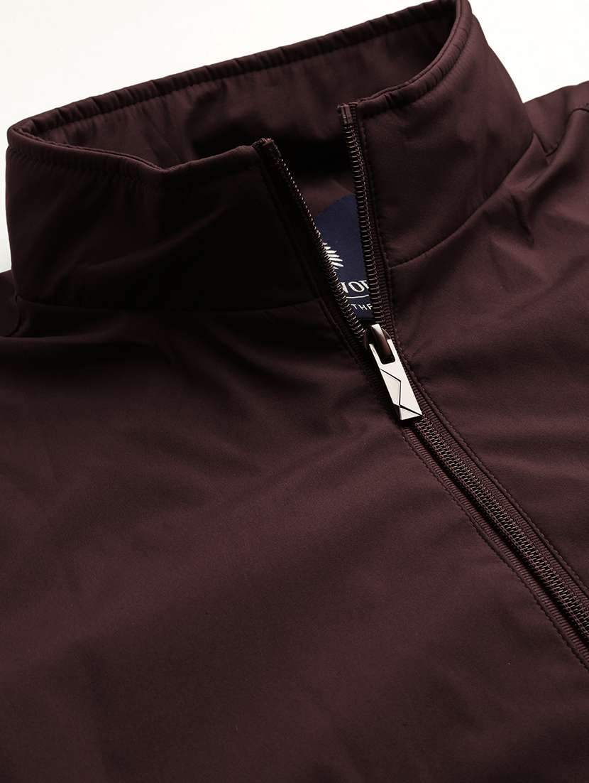 men printed stand collar long sleeve bomber jacket - 22037997 -  Standard Image - 4