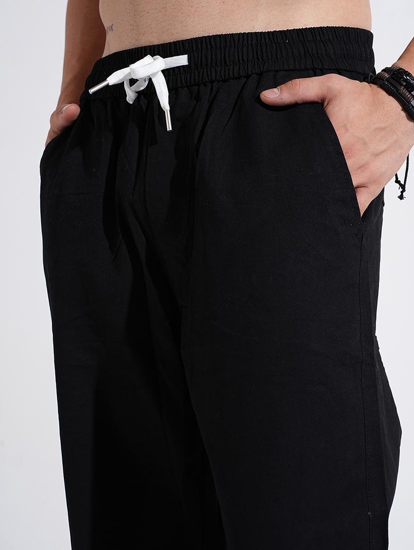 men solid mid rise relaxed fit trouser - 22038060 - Standard Image - 6