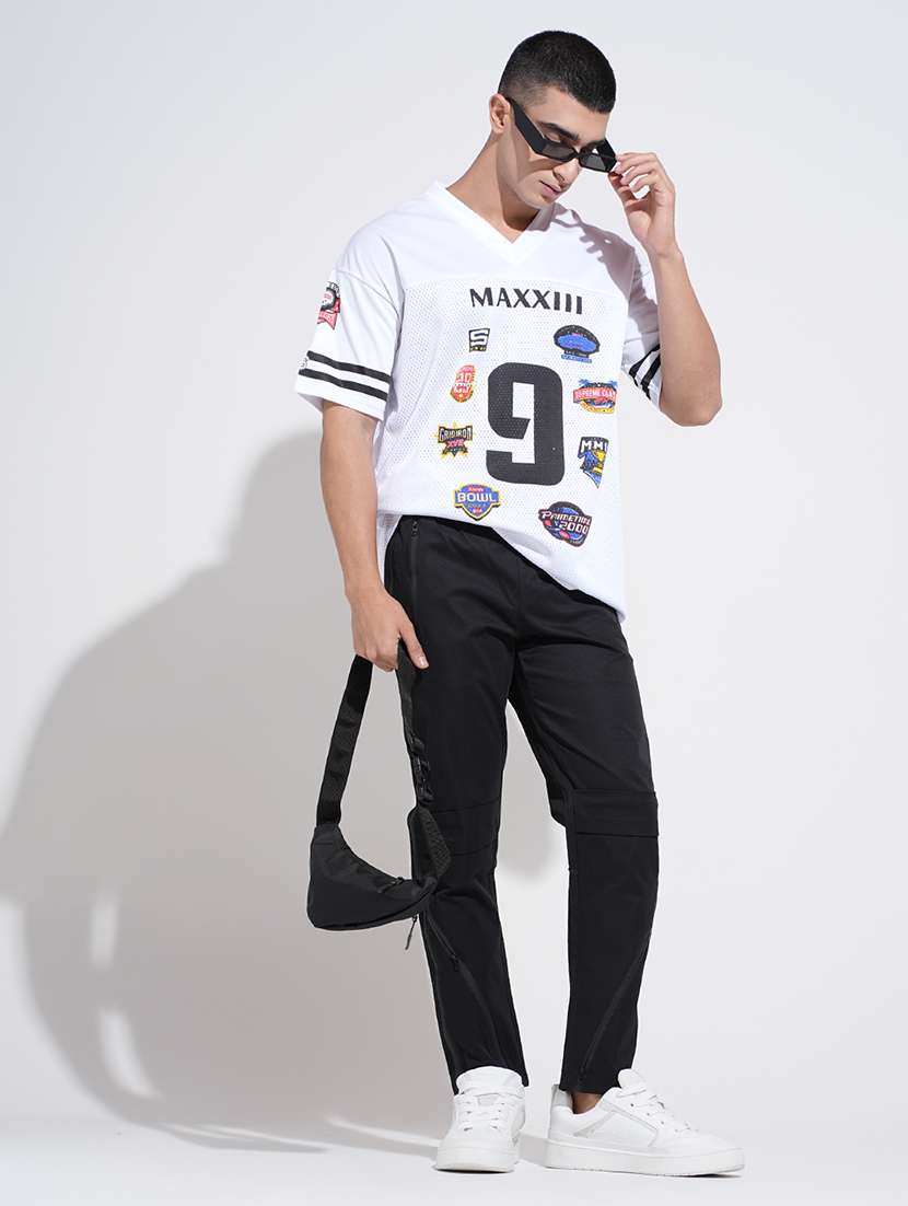 men solid low rise regular fit track pant - 22038075 -  Standard Image - 1