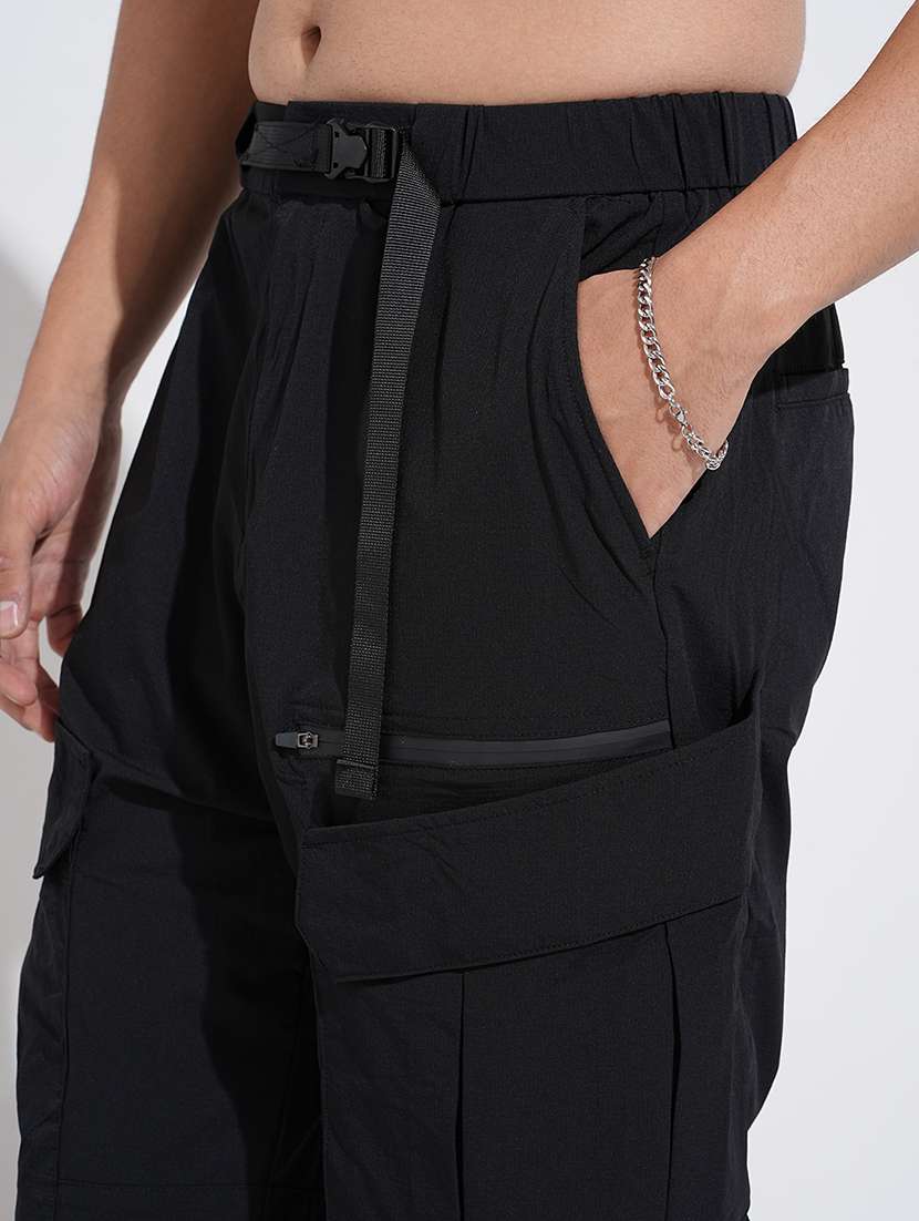 men solid low rise straight fit trouser  - 22038079 -  Standard Image - 4