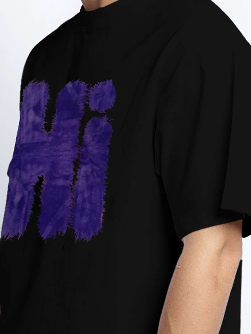 Men Printed Short Sleeve Oversized T-shirt - 22038104 -  Standard Image - 4