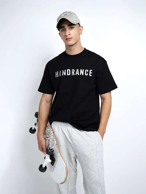 men printed short sleeve oversized t-shirt - 22038105 -  Standard Image - 0