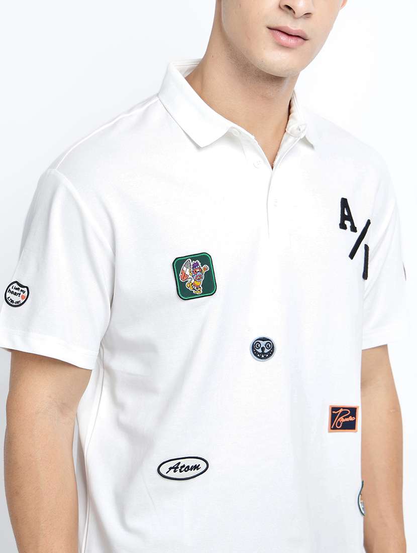 men short sleeve regular fit polo t-shirt - 22038129 -  Standard Image - 4