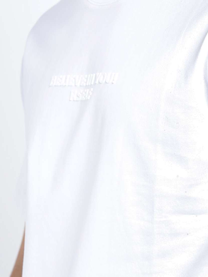 men solid short sleeve loose fit t-shirt - 22038130 -  Standard Image - 4