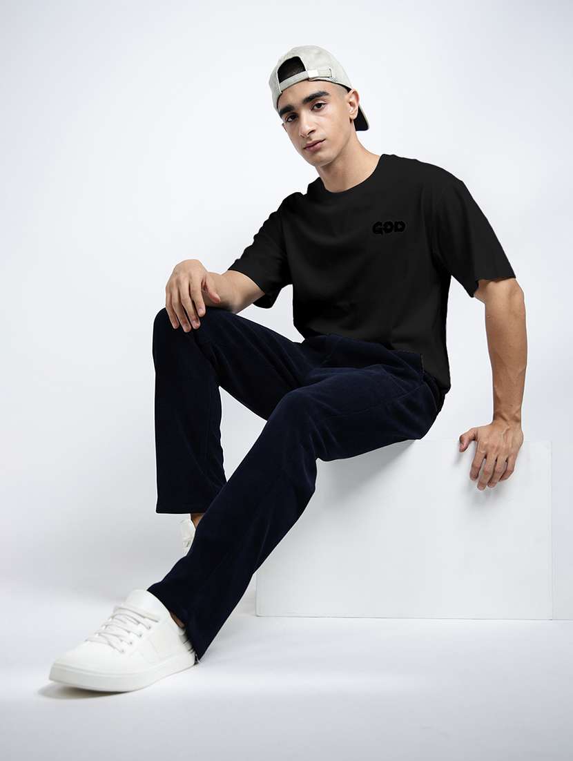 men printed short sleeve oversized t-shirt - 22038141 -  Standard Image - 1