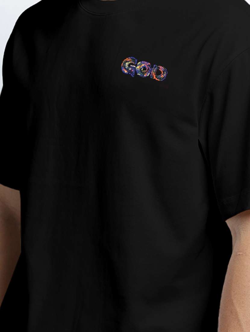 men printed short sleeve oversized t-shirt - 22038141 -  Standard Image - 4