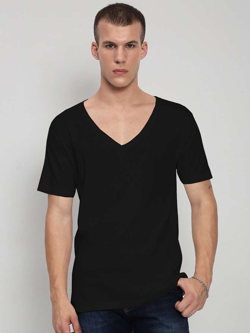 men solid short sleeve regular fit t-shirt - 22038161 -  Standard Image - 1