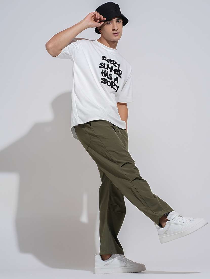 men printed short sleeve oversized t-shirt - 22038172 - Standard Image - 4