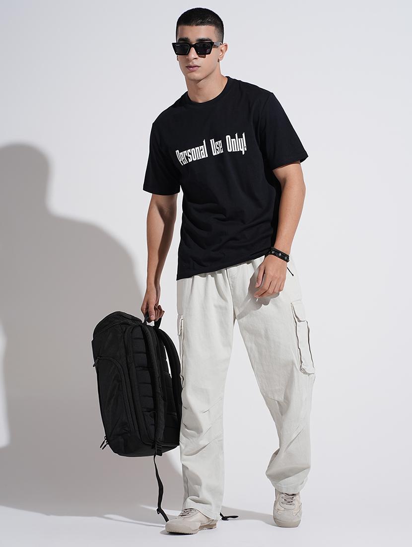 men printed short sleeve oversized t-shirt - 22038184 - Standard Image - 6